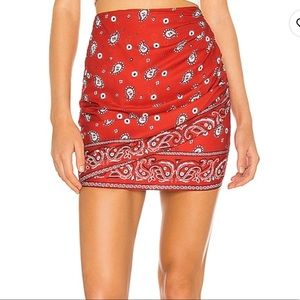 Revolve Darby Mini skirt